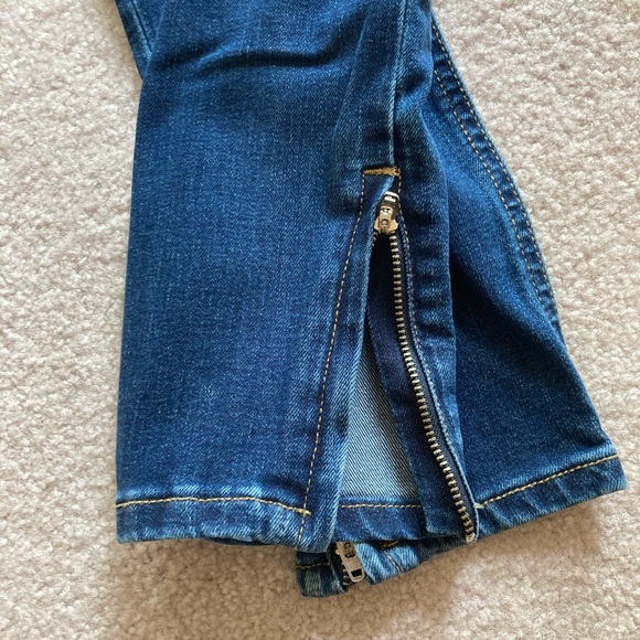 H&M Skinny Zip Ankle Low Waist Stretch Jeans NWT - Picture 7 of 7